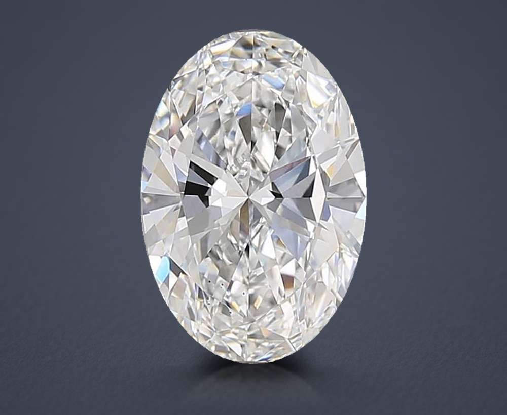 2.00 Carat Oval Lab Diamond
