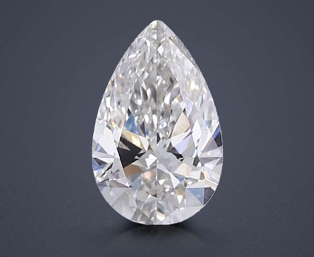 1.73 Carat Pear Lab Diamond