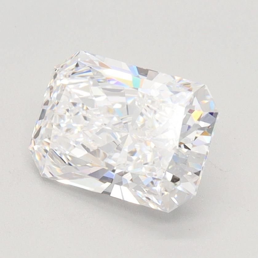 1.58ct E VVS1 Rare Carat Ideal Cut Radiant Lab Grown Diamond