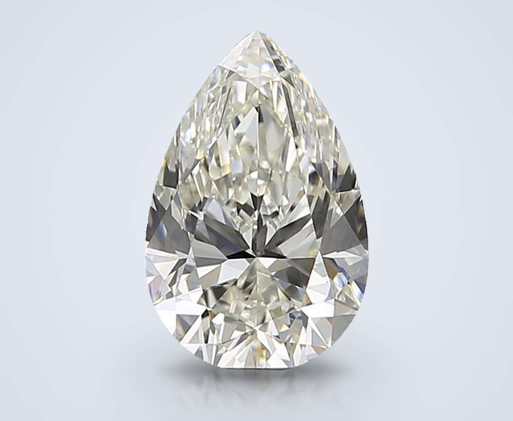 0.72 Carat Pear Natural Diamond