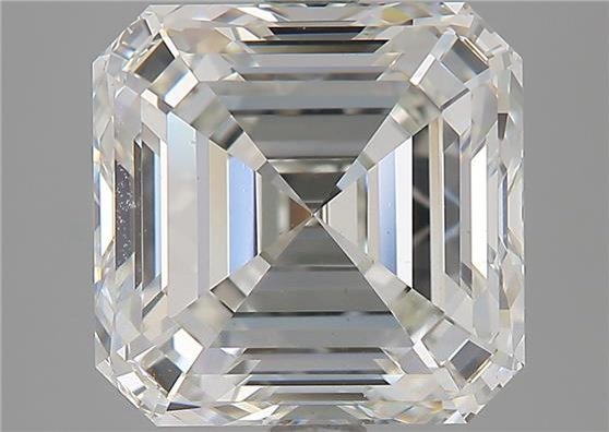 4.05ct I VS1 Rare Carat Ideal Cut Asscher Diamond