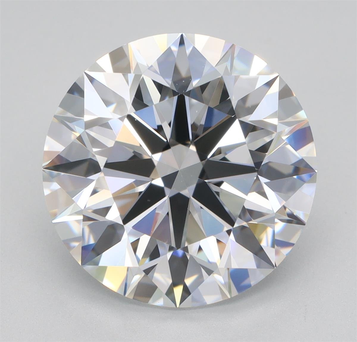 4.64ct F VVS1 Rare Carat Ideal Cut Round Lab Grown Diamond