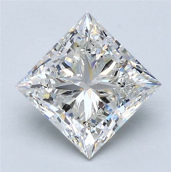 2.04ct I VS1 Rare Carat Ideal Cut Princess Diamond