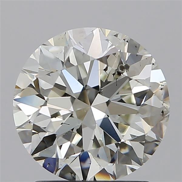 2.15ct J SI2 Excellent Cut Round Diamond