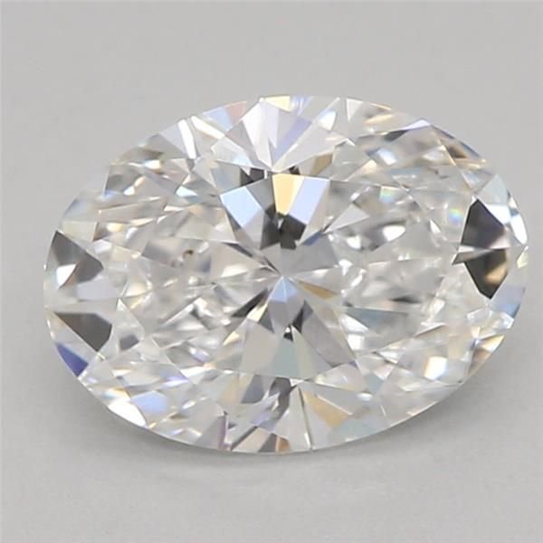 0.76ct F VS1 Rare Carat Ideal Cut Oval Lab Grown Diamond