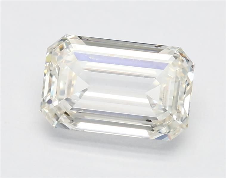 1.24ct H VS1 Rare Carat Ideal Cut Emerald Lab Grown Diamond