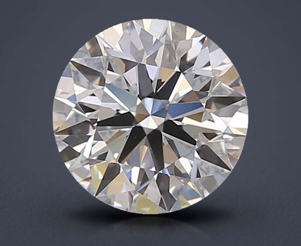 1.37 Carat Round Lab Diamond