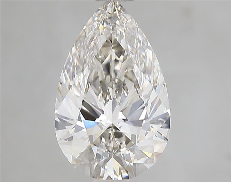 2.09ct H VS2 Rare Carat Ideal Cut Pear Lab Grown Diamond