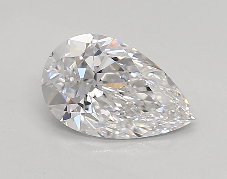 0.83ct D VVS2 Rare Carat Ideal Cut Pear Lab Grown Diamond