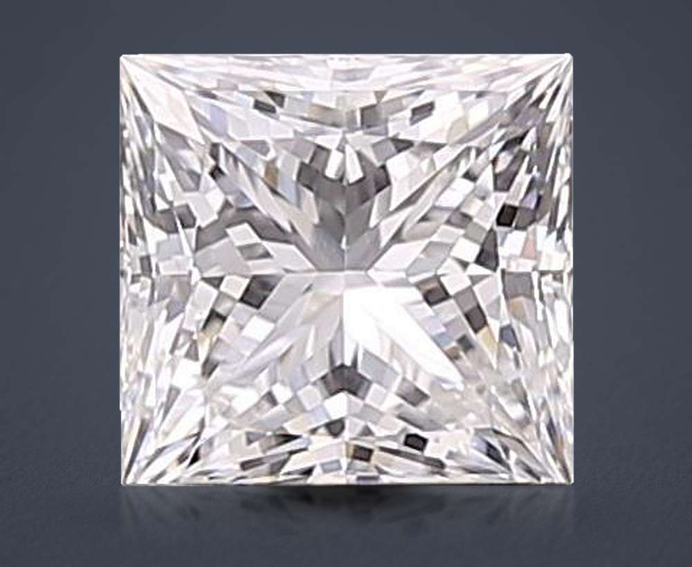 1.00 Carat Princess Lab Diamond
