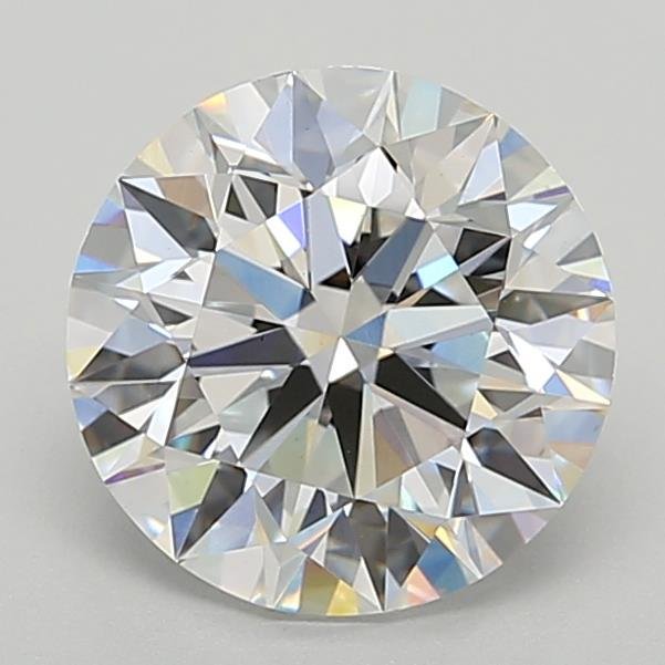 3.03ct F VS1 Rare Carat Ideal Cut Round Lab Grown Diamond