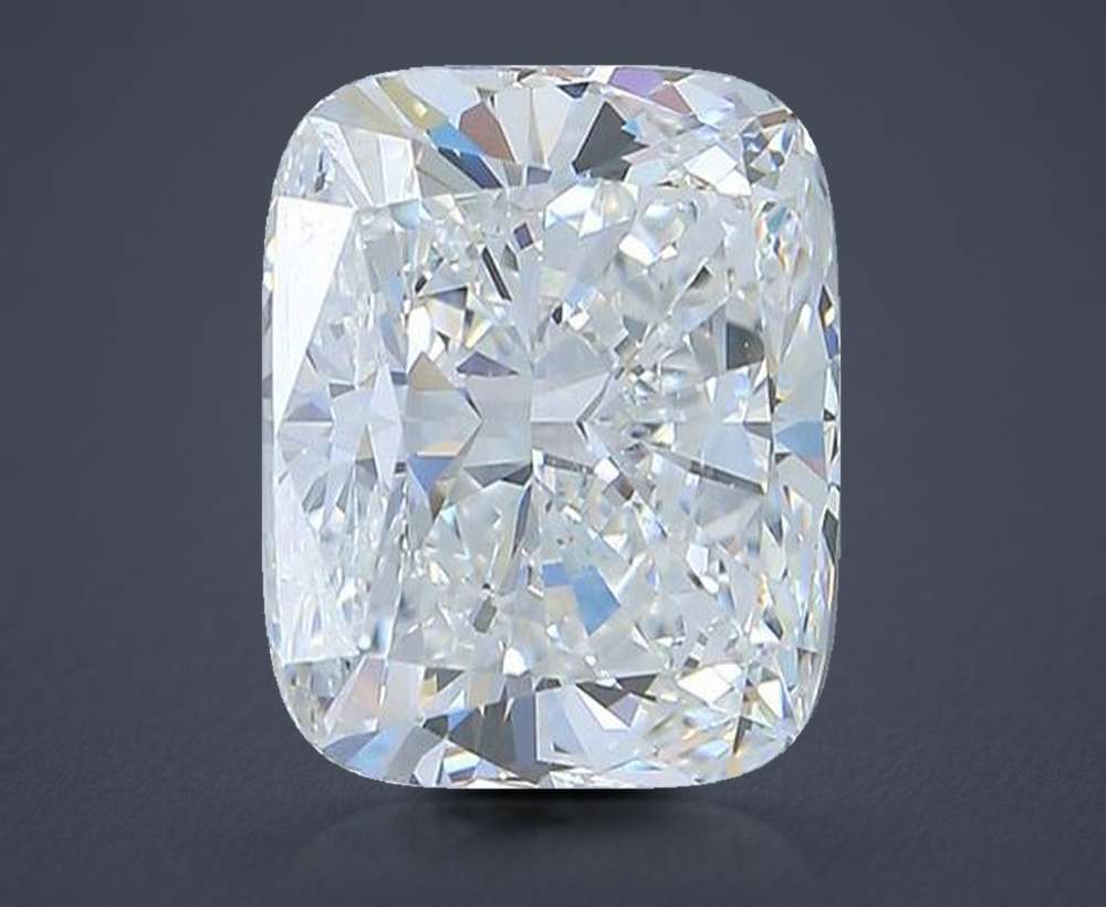 3.50 Carat Cushion Natural Diamond