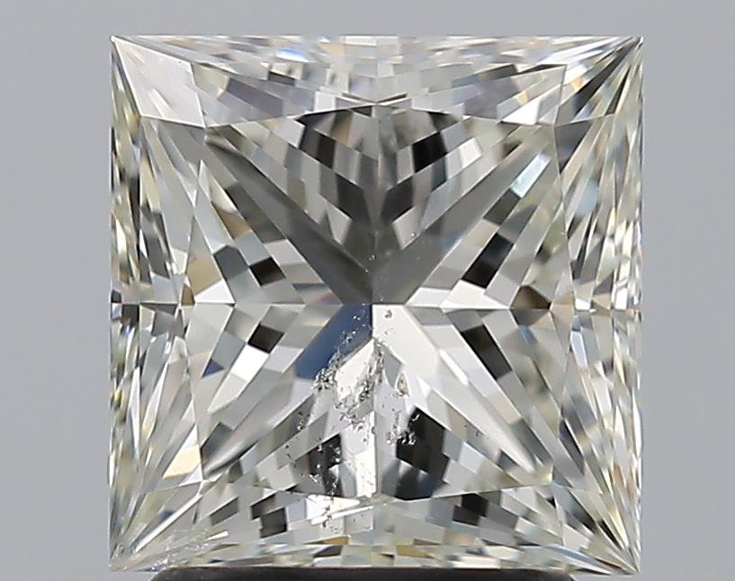 2.51ct J SI2 Excellent Cut Princess Diamond