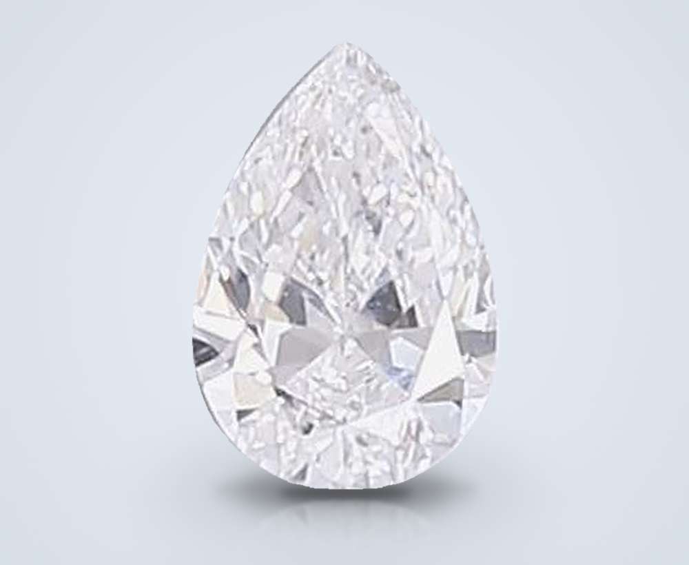 0.32 Carat Pear Lab Diamond