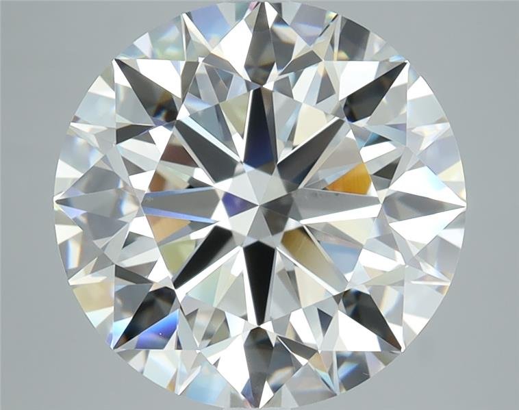 5.21ct J VS1 Excellent Cut Round Diamond