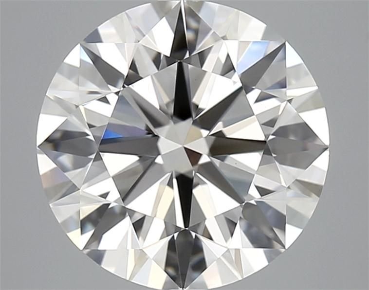 3.70ct G VS2 Rare Carat Ideal Cut Round Diamond