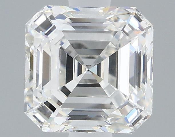 1.15ct F VS2 Rare Carat Ideal Cut Asscher Lab Grown Diamond