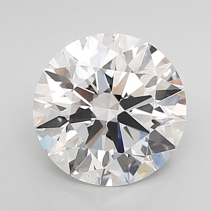 3.54ct E VS1 Rare Carat Ideal Cut Round Lab Grown Diamond