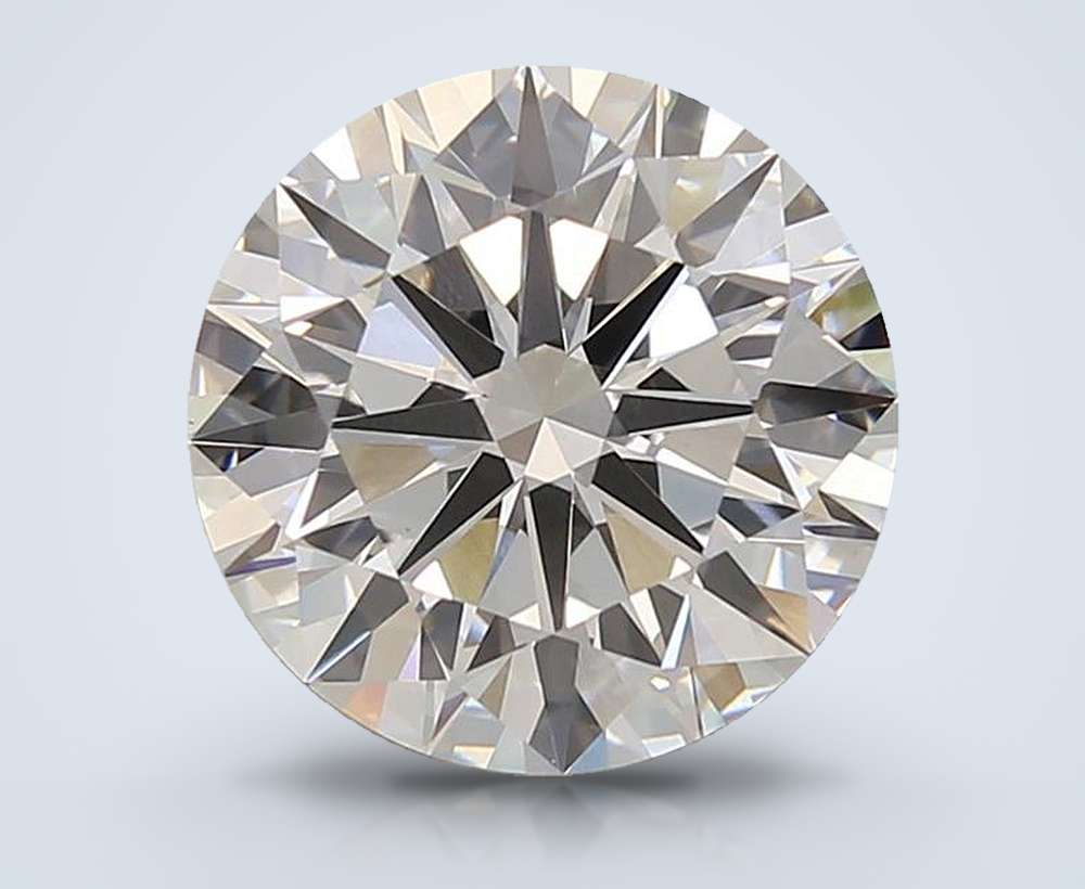 4.07 Carat Round Lab Diamond