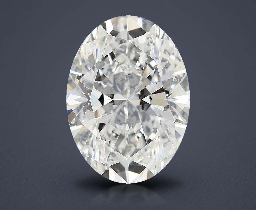3.76 Carat Oval Lab Diamond