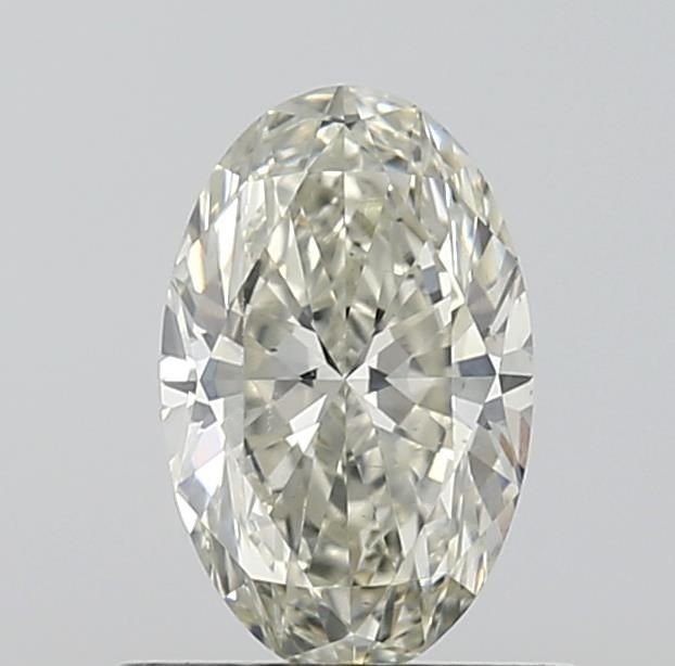 0.71ct K SI1 Rare Carat Ideal Cut Oval Diamond