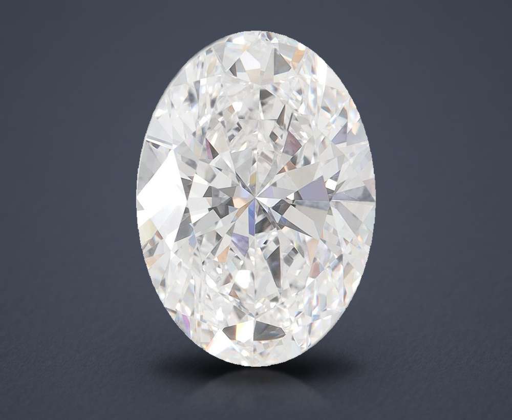 4.25 Carat Oval Lab Diamond