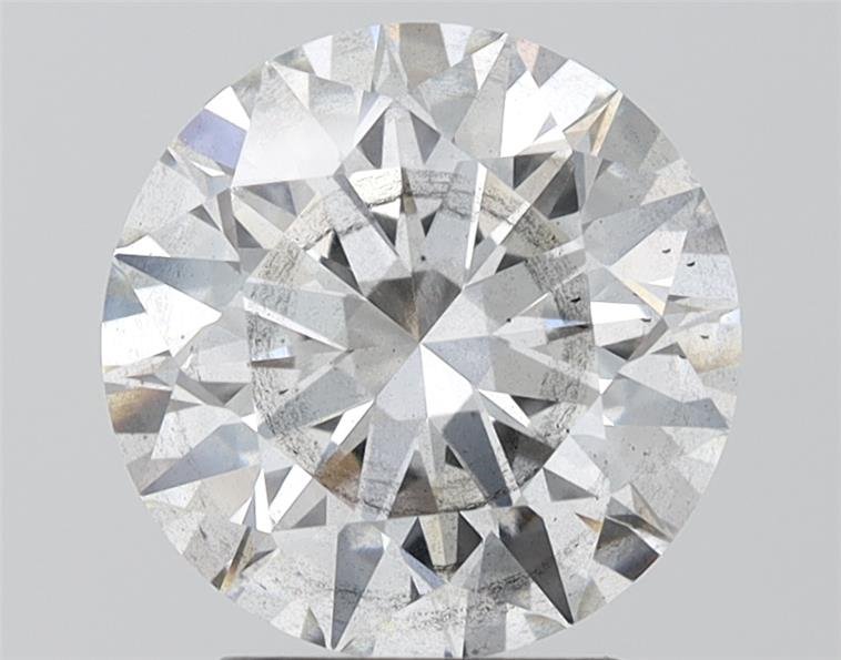 3.09ct G SI2 Rare Carat Ideal Cut Round Lab Grown Diamond