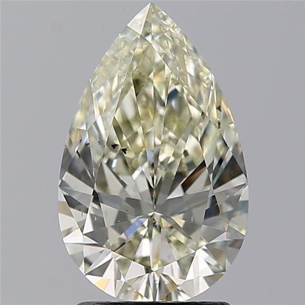 1.70ct K SI1 Rare Carat Ideal Cut Pear Diamond