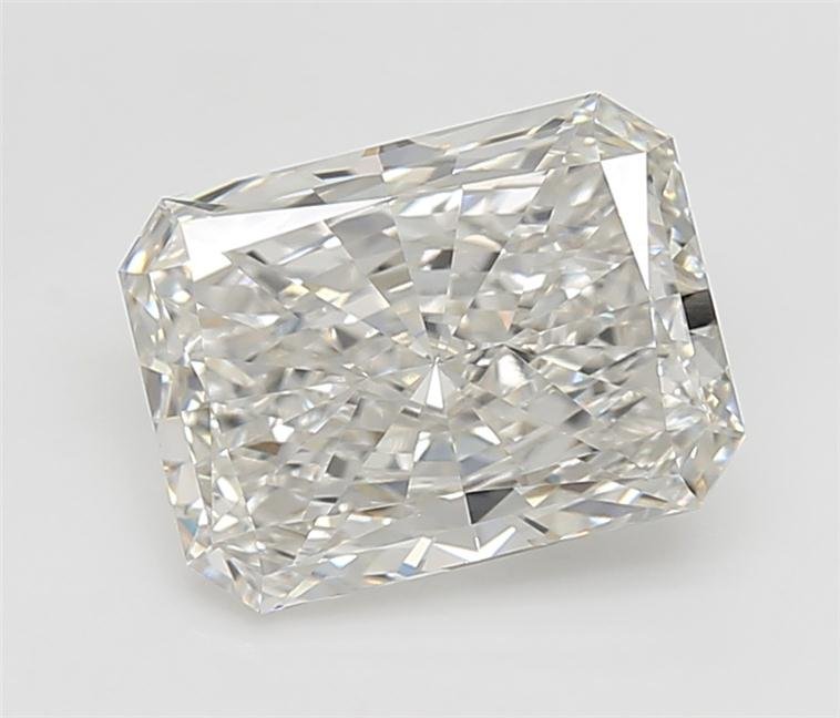 3.72ct H VS2 Very Good Cut Radiant Lab Grown Diamond