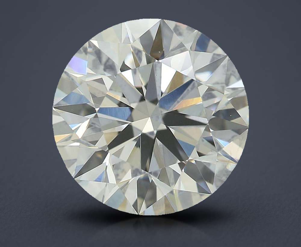 3.42 Carat Round Lab Diamond