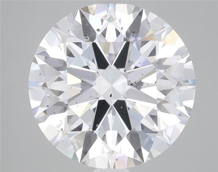 5.10ct E SI1 Rare Carat Ideal Cut Round Lab Grown Diamond