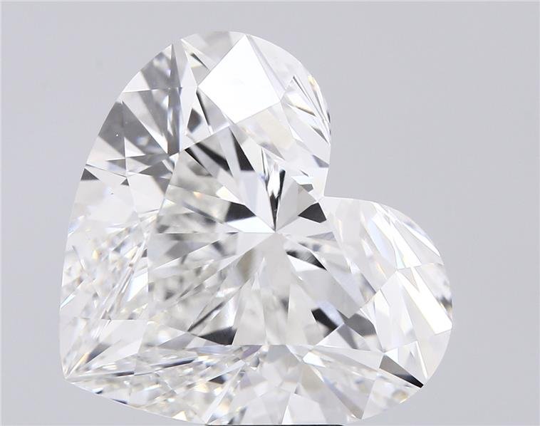 12.07ct F VS1 Rare Carat Ideal Cut Heart Lab Grown Diamond