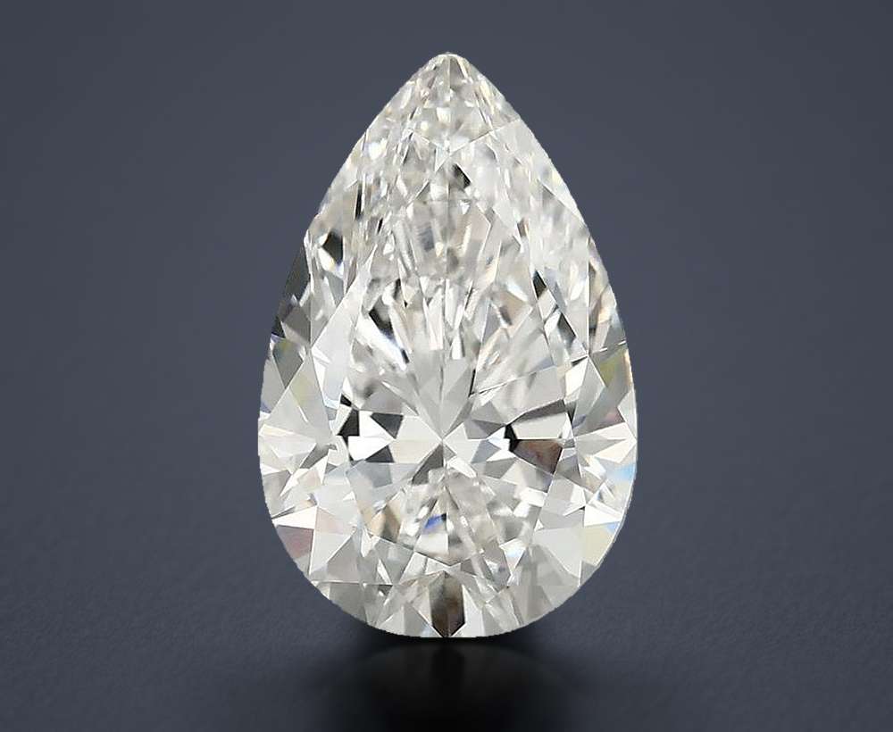 3.05 Carat Pear Lab Diamond