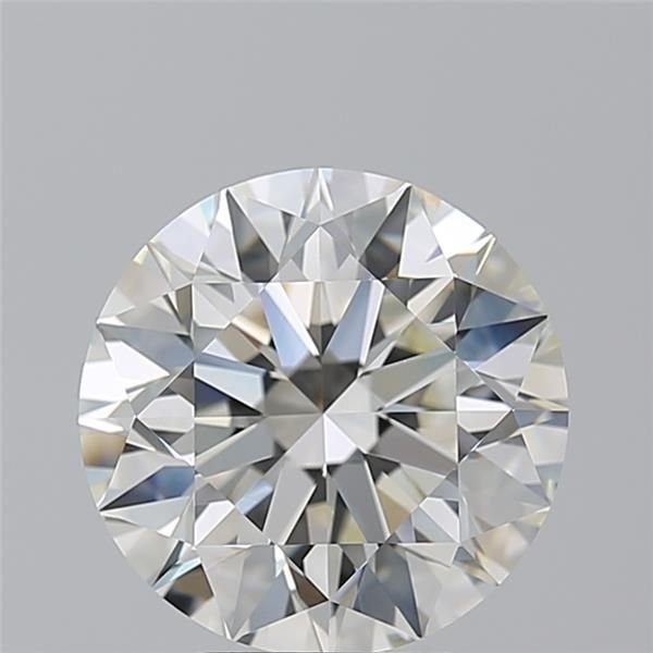 4.28ct J VS1 Rare Carat Ideal Cut Round Diamond