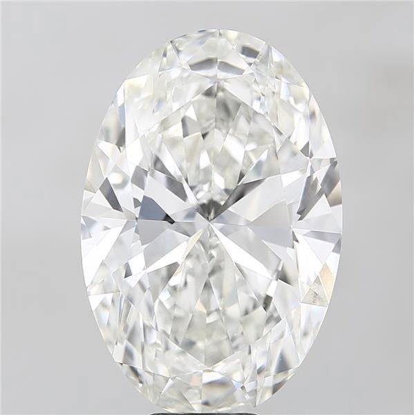 12.08ct F VVS2 Rare Carat Ideal Cut Oval Lab Grown Diamond