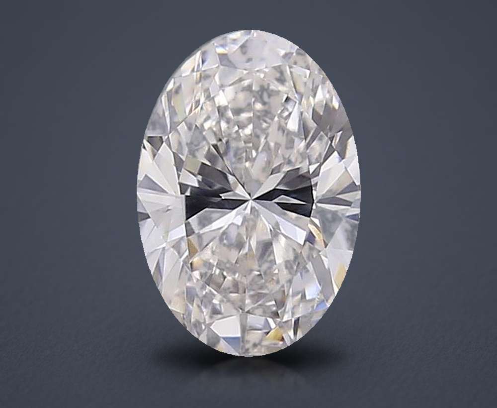 0.65 Carat Oval Lab Diamond