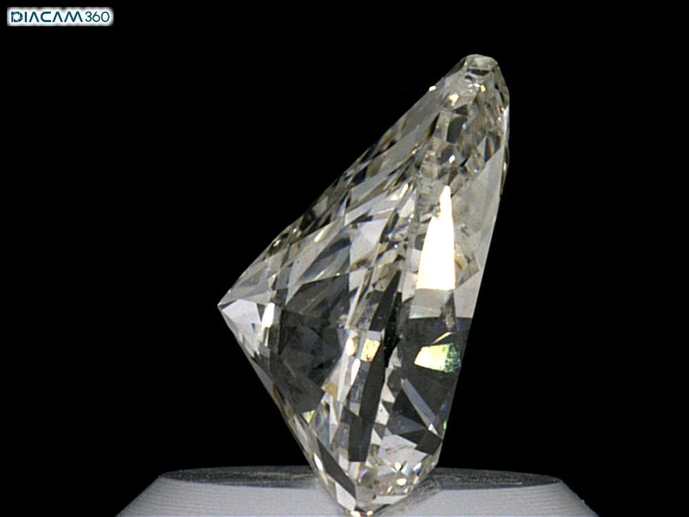 0.75ct K SI2 Good Cut Pear Diamond