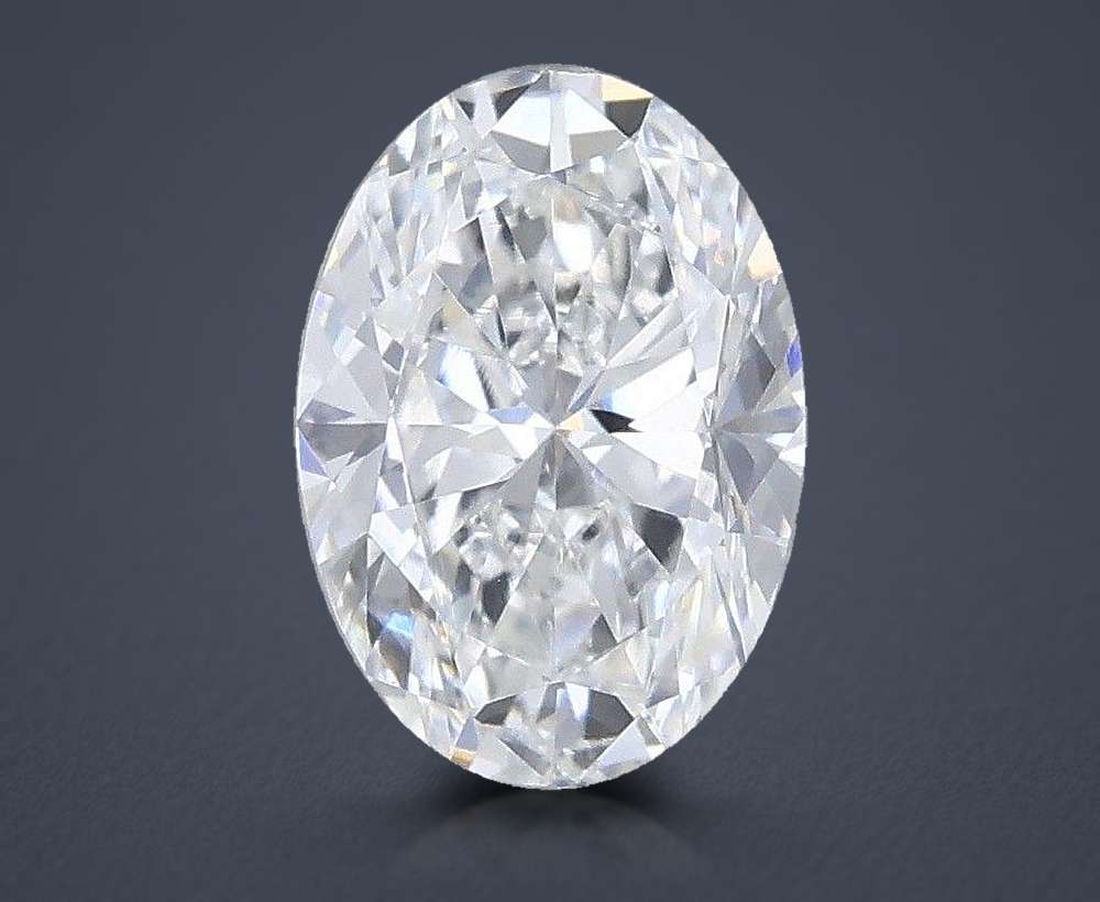 0.53 Carat Oval Lab Diamond