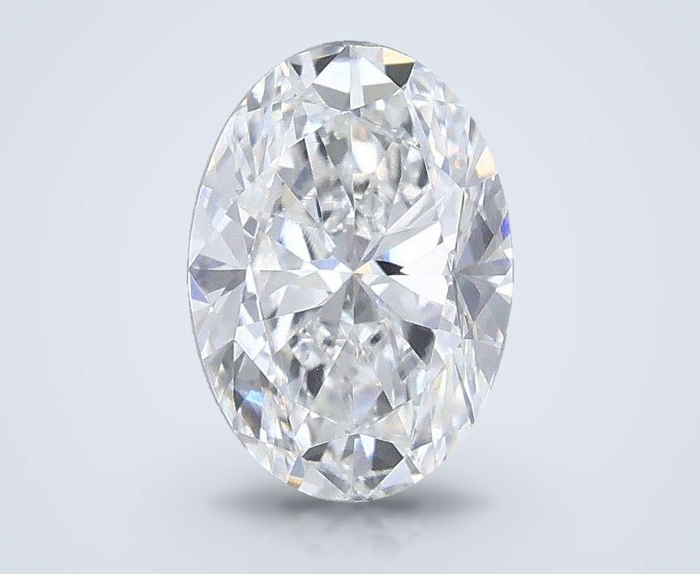 0.53 Carat Oval Lab Diamond
