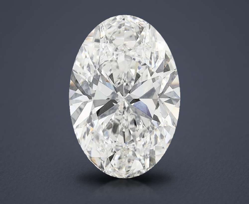 8.52 Carat Oval Lab Diamond