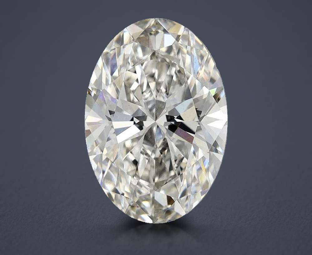 3.48 Carat Oval Lab Diamond
