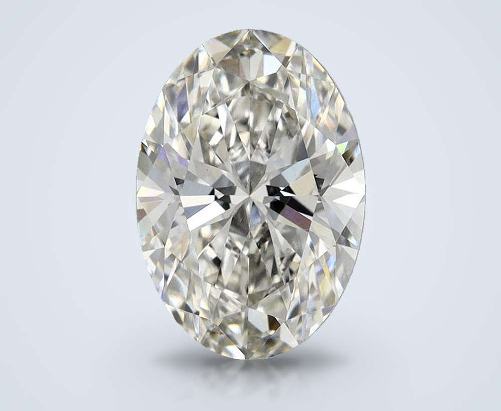 3.48 Carat Oval Lab Diamond