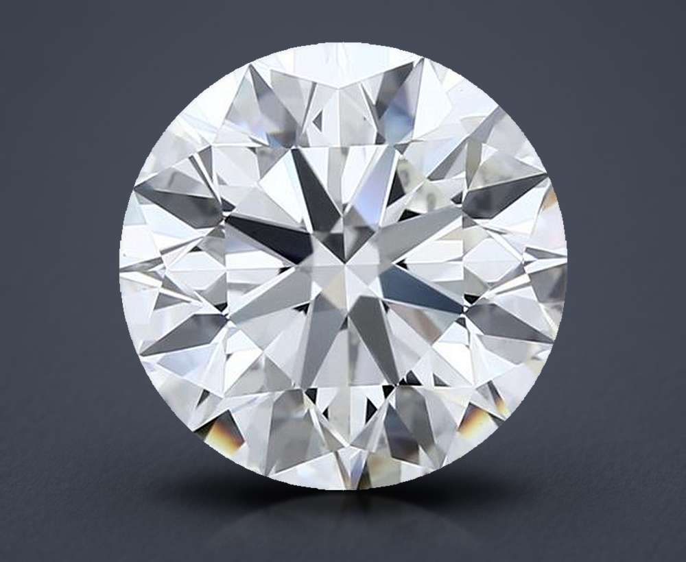 3.72 Carat Round Natural Diamond