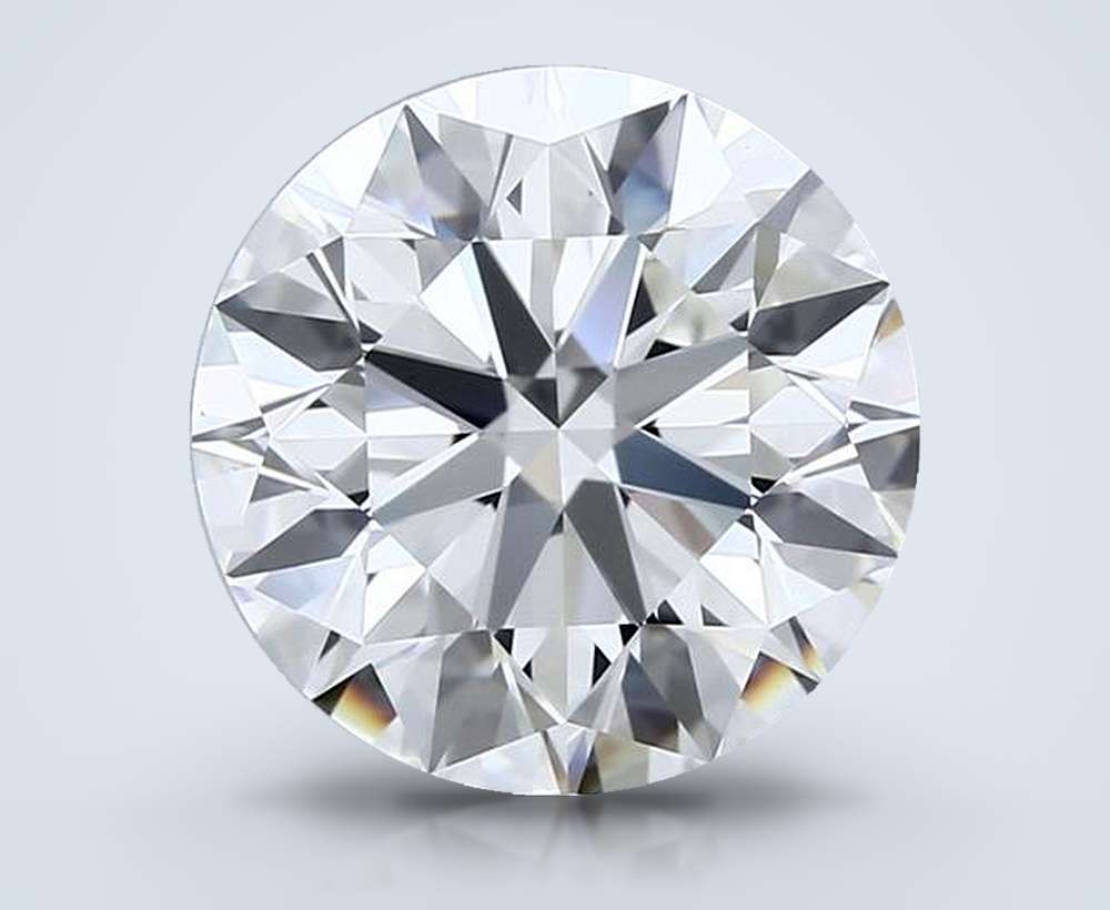 3.72 Carat Round Natural Diamond