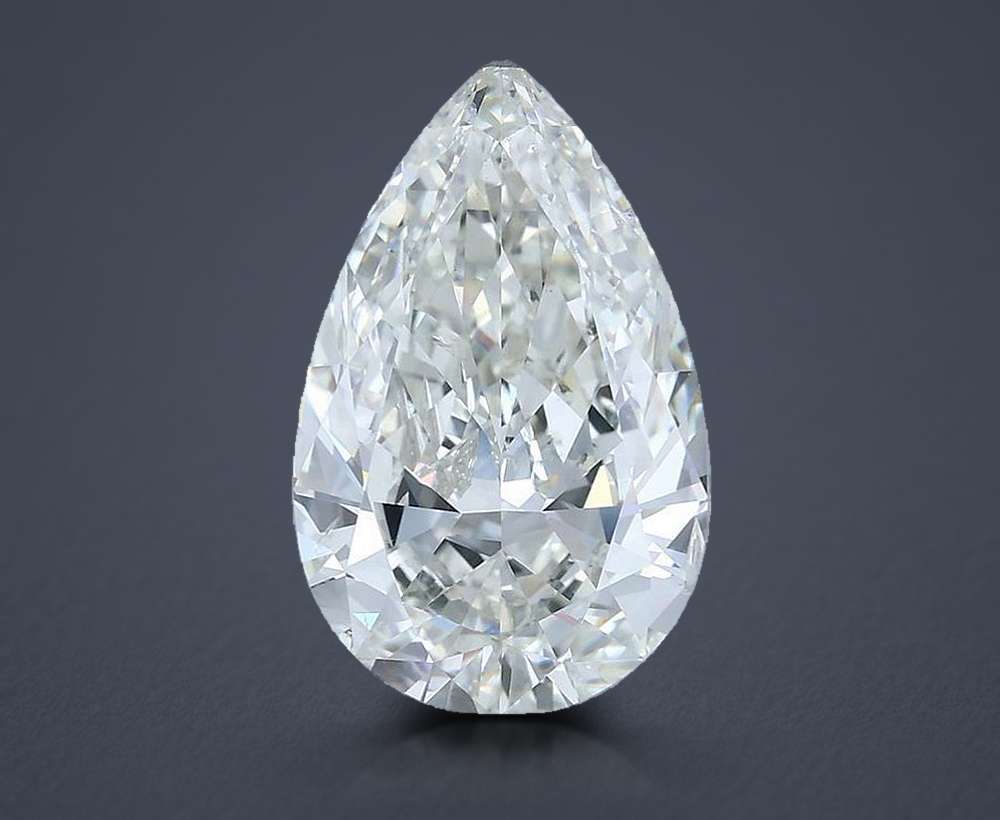 2.51 Carat Pear Natural Diamond