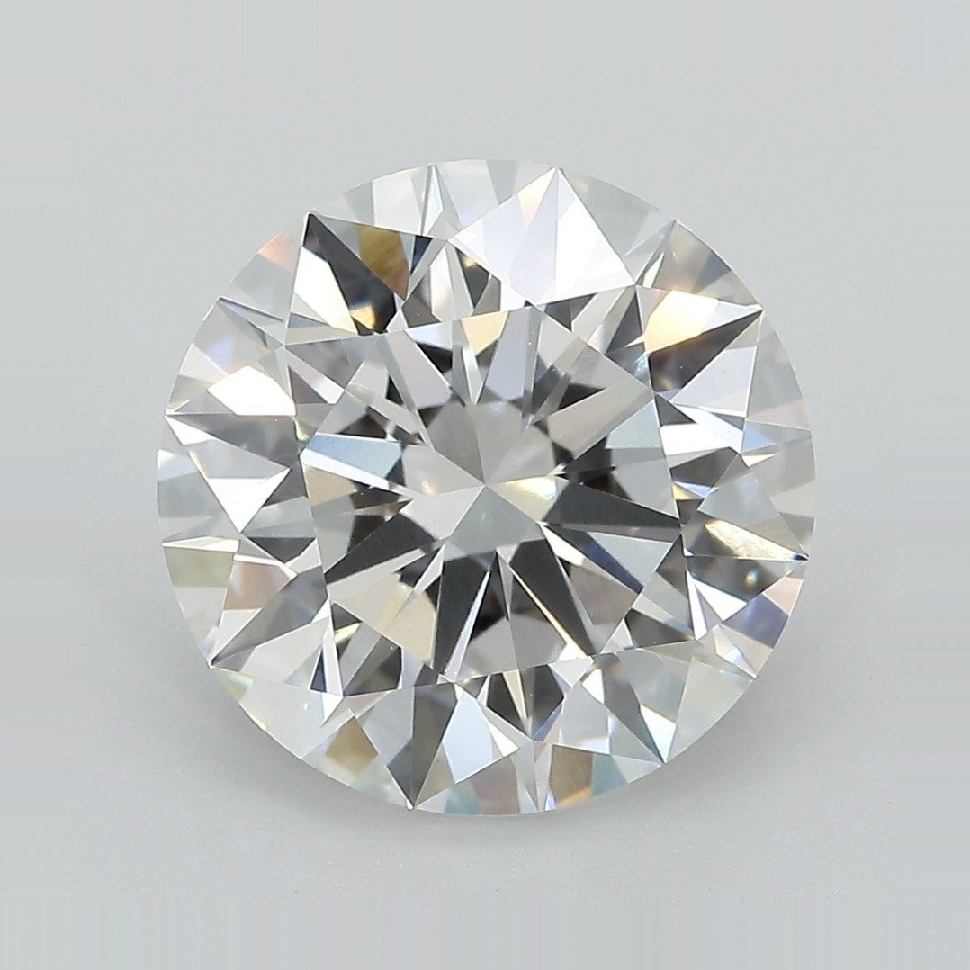 6.48ct E VVS2 Rare Carat Ideal Cut Round Lab Grown Diamond