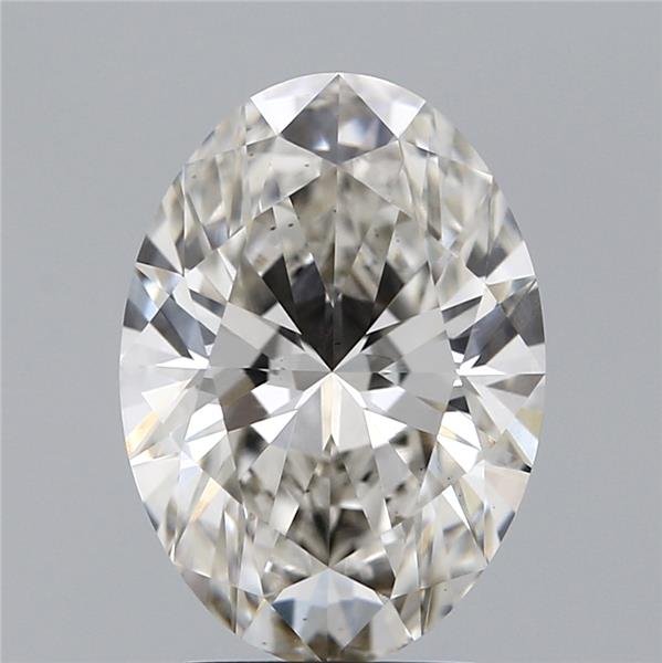 3.33ct I VS1 Rare Carat Ideal Cut Oval Lab Grown Diamond