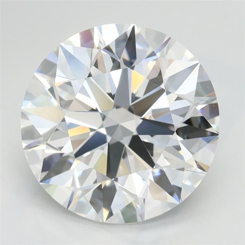 3.24ct D IF Rare Carat Ideal Cut Round Lab Grown Diamond