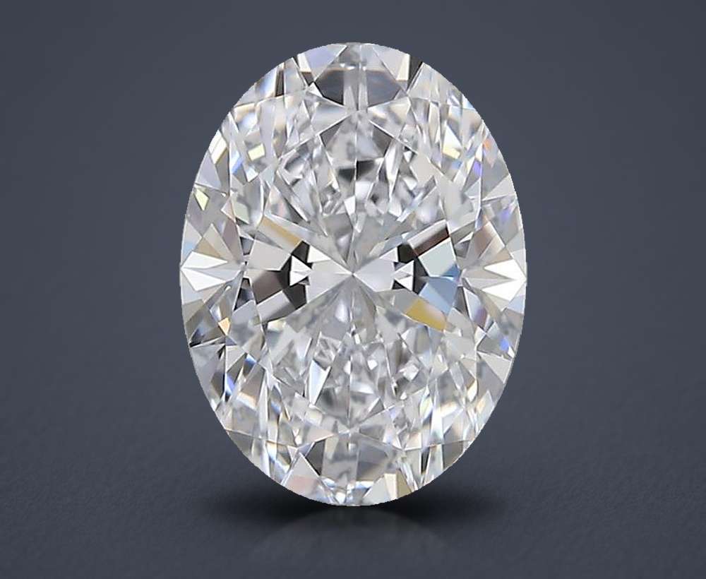 0.74 Carat Oval Lab Diamond