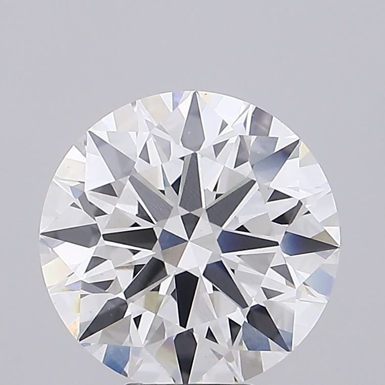 8.01ct F VVS2 Rare Carat Ideal Cut Round Lab Grown Diamond